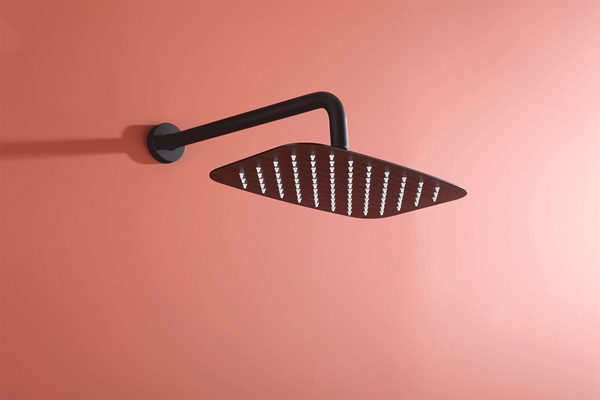 Black Hidden Shower Faucet