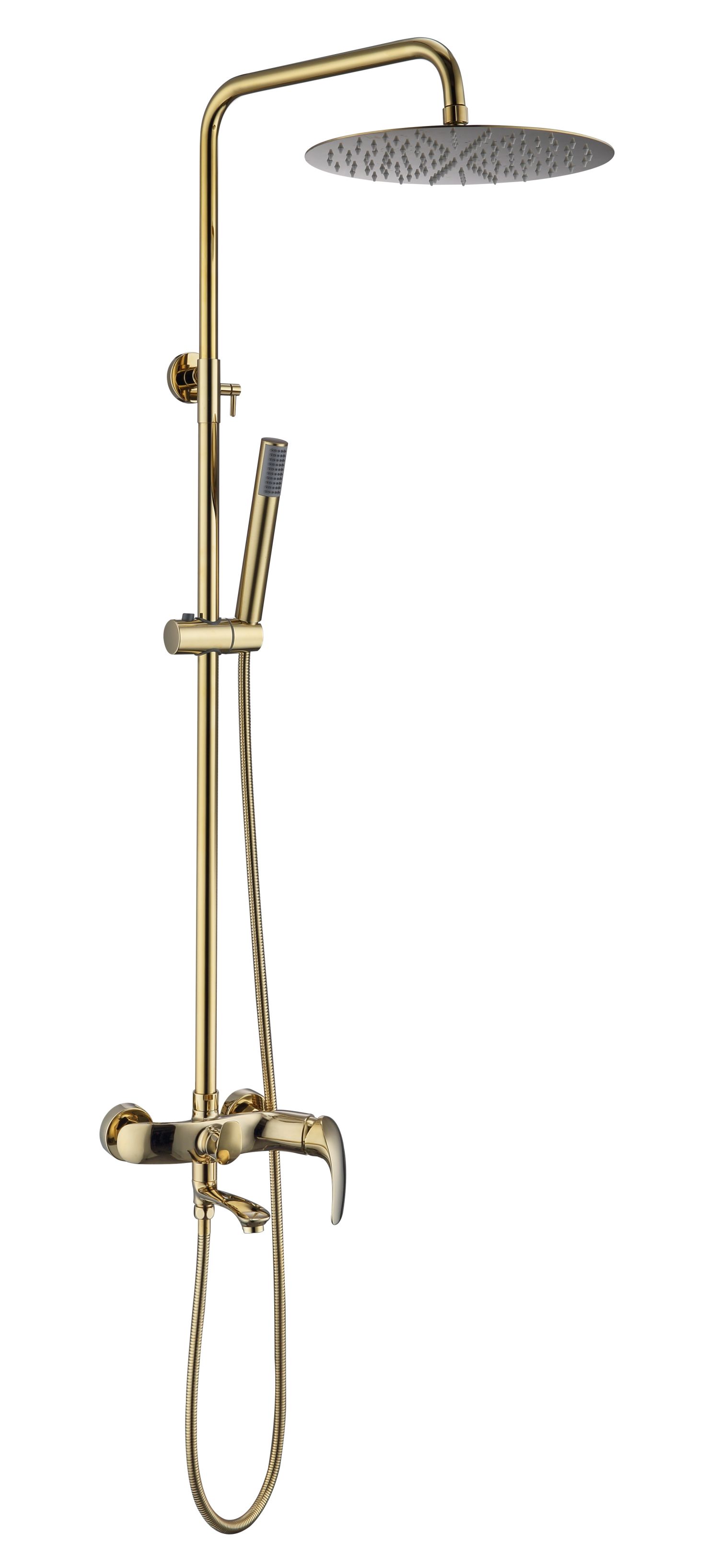 Single Handle Rain Shower Exposed Shower System