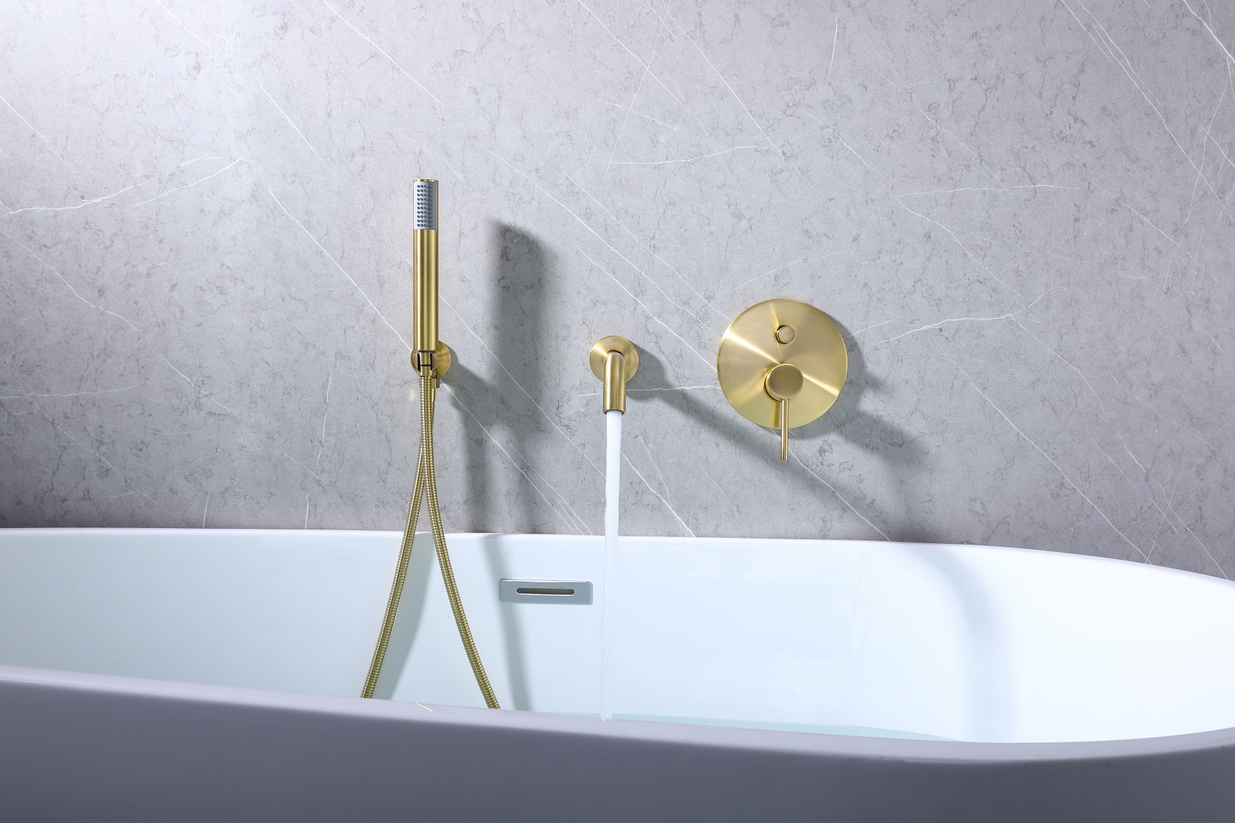 Two Gear Switch Concealed Shower