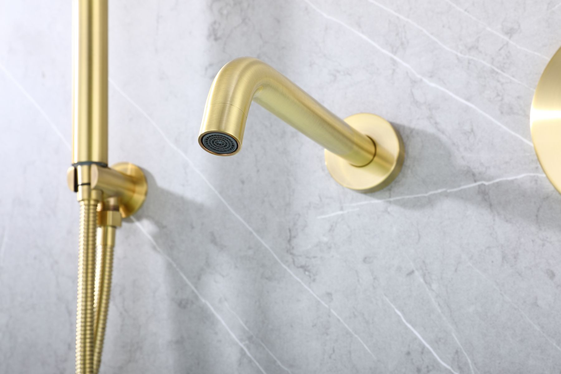 Two Gear Switch Concealed Shower