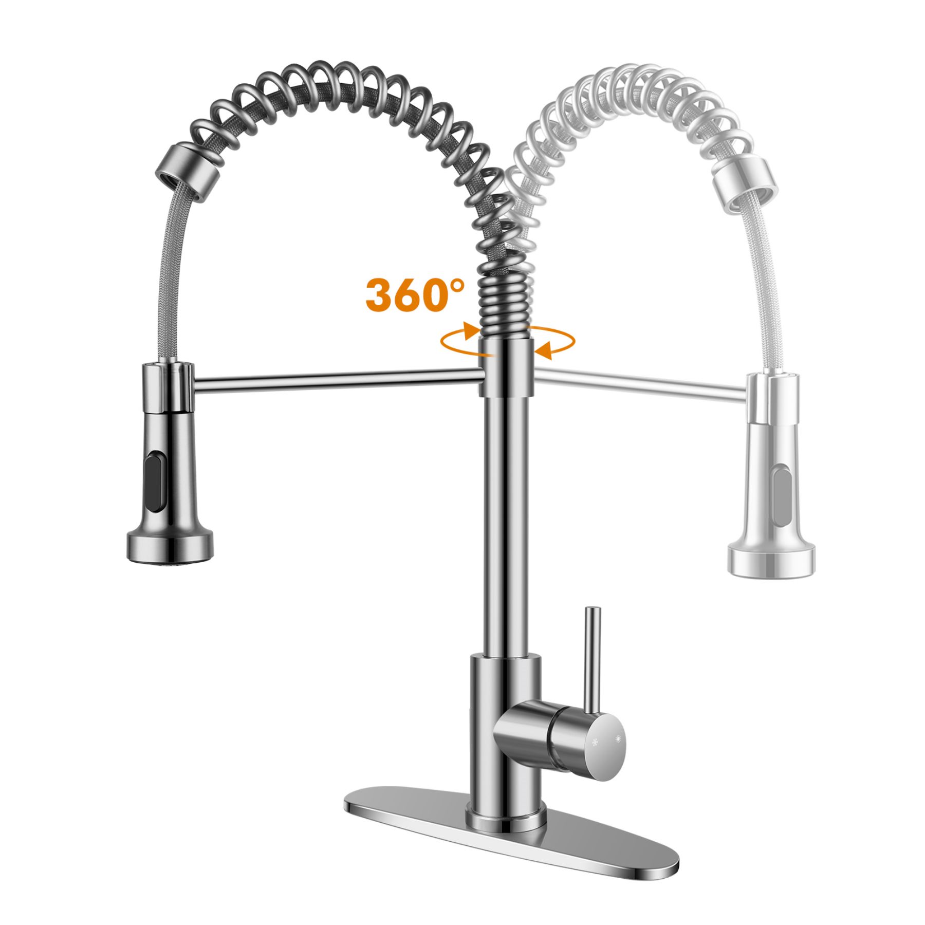 Bar Faucets With Pull Down Sprayer