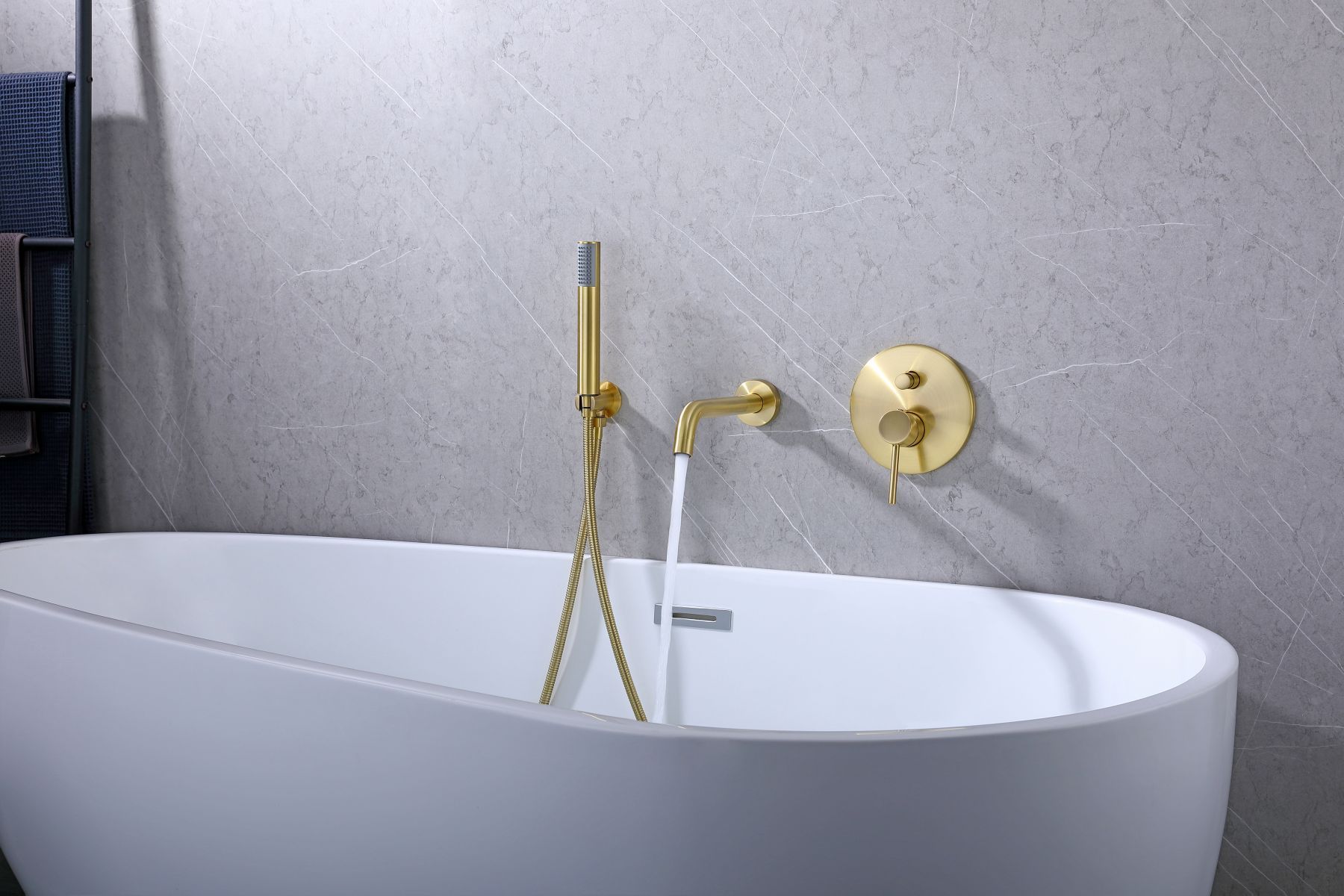 New Wall Mount Bathroom Faucet