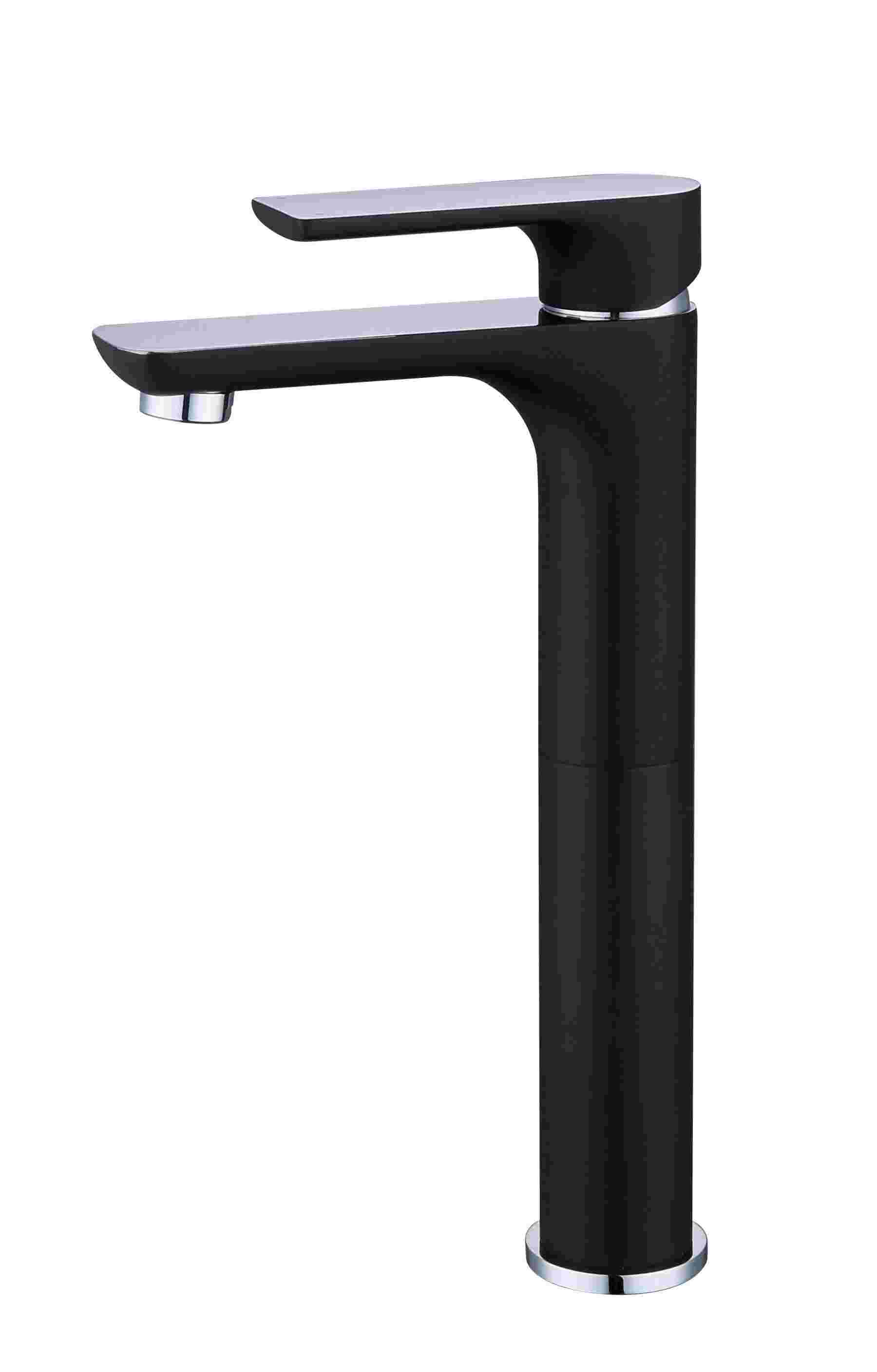 Two Color Single Hole Bathroom Faucets