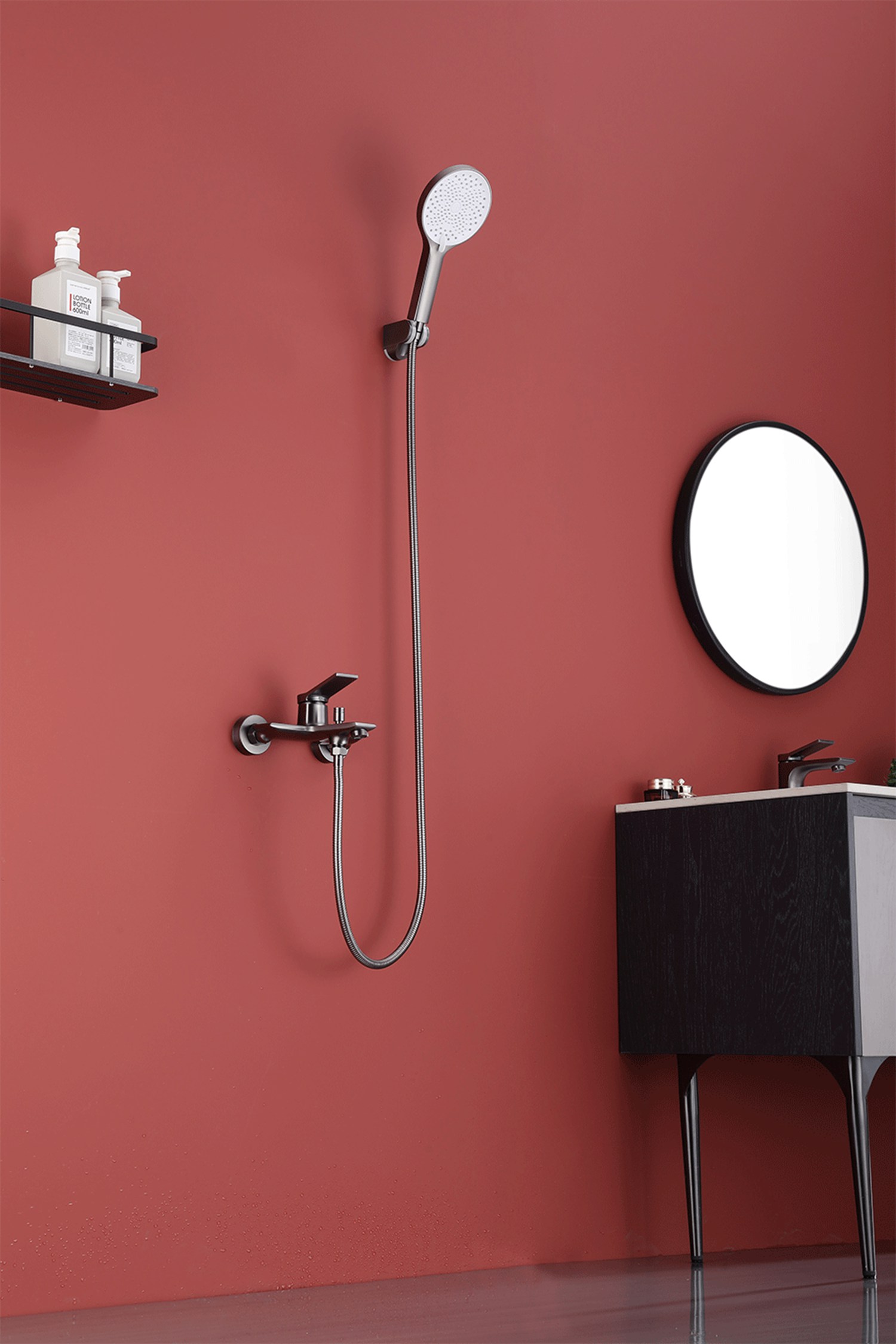 Bathtub Faucet With Handheld Shower