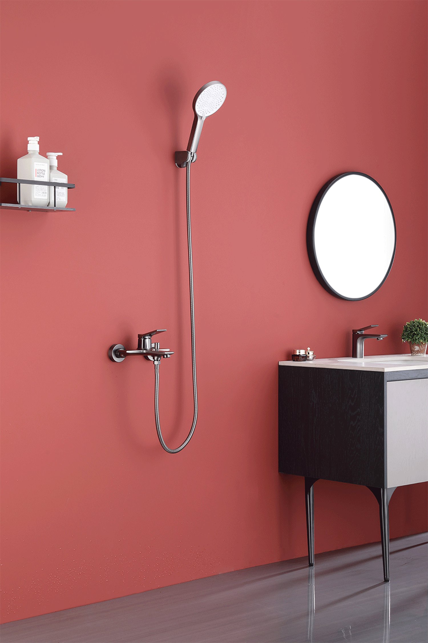 Bathtub Faucet With Handheld Shower