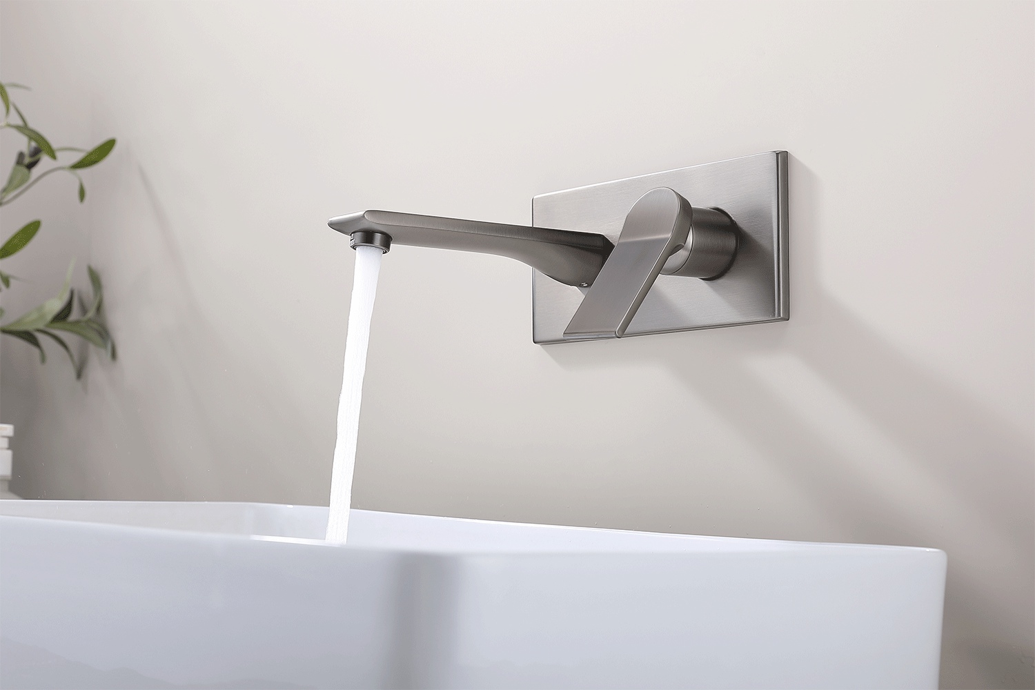 Wall Mount Bathroom Sink Faucet
