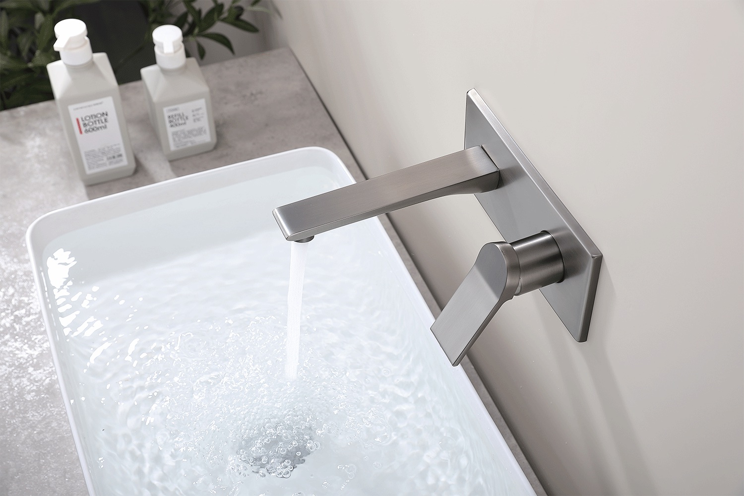 Wall Mount Bathroom Sink Faucet
