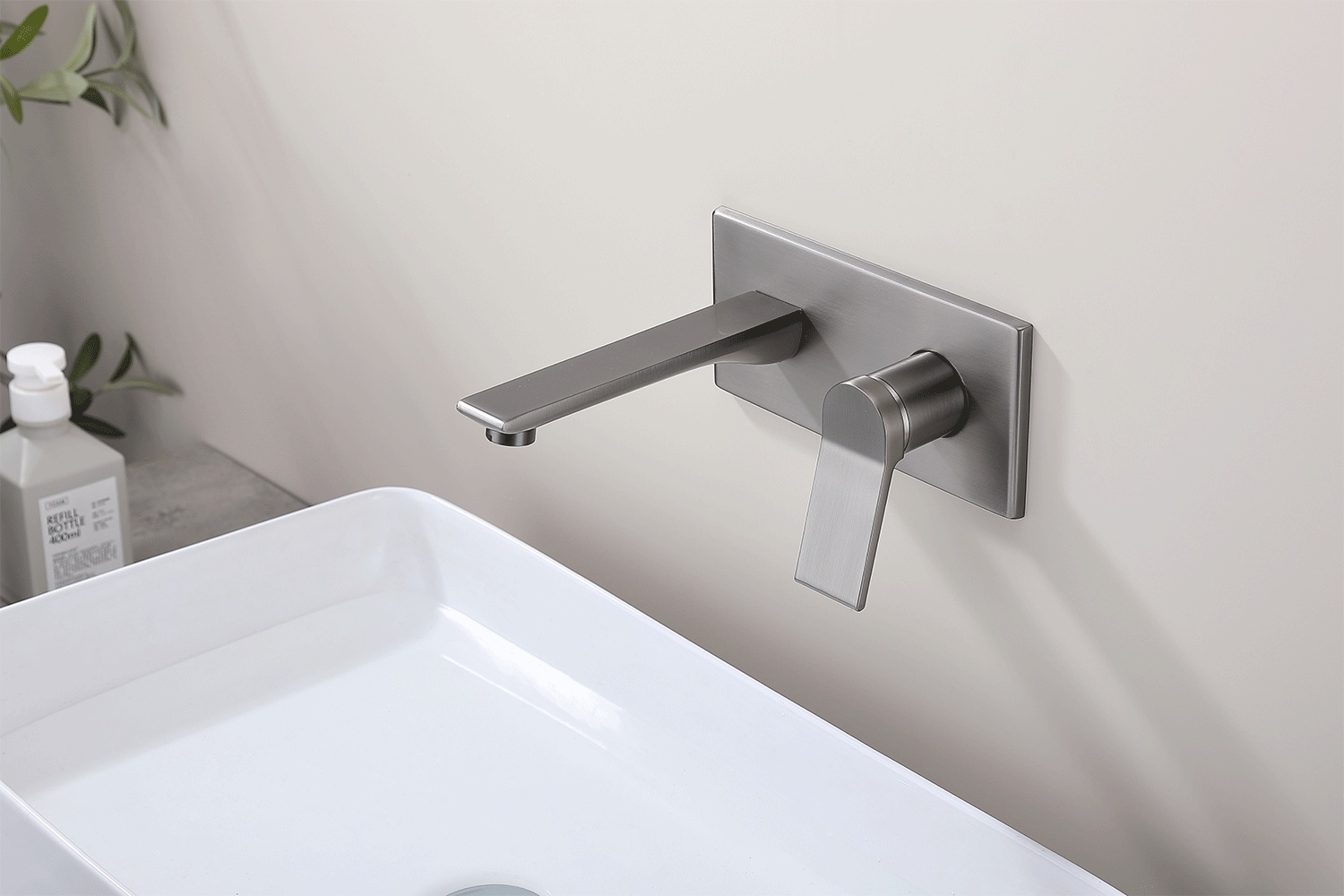 Wall Mount Bathroom Sink Faucet