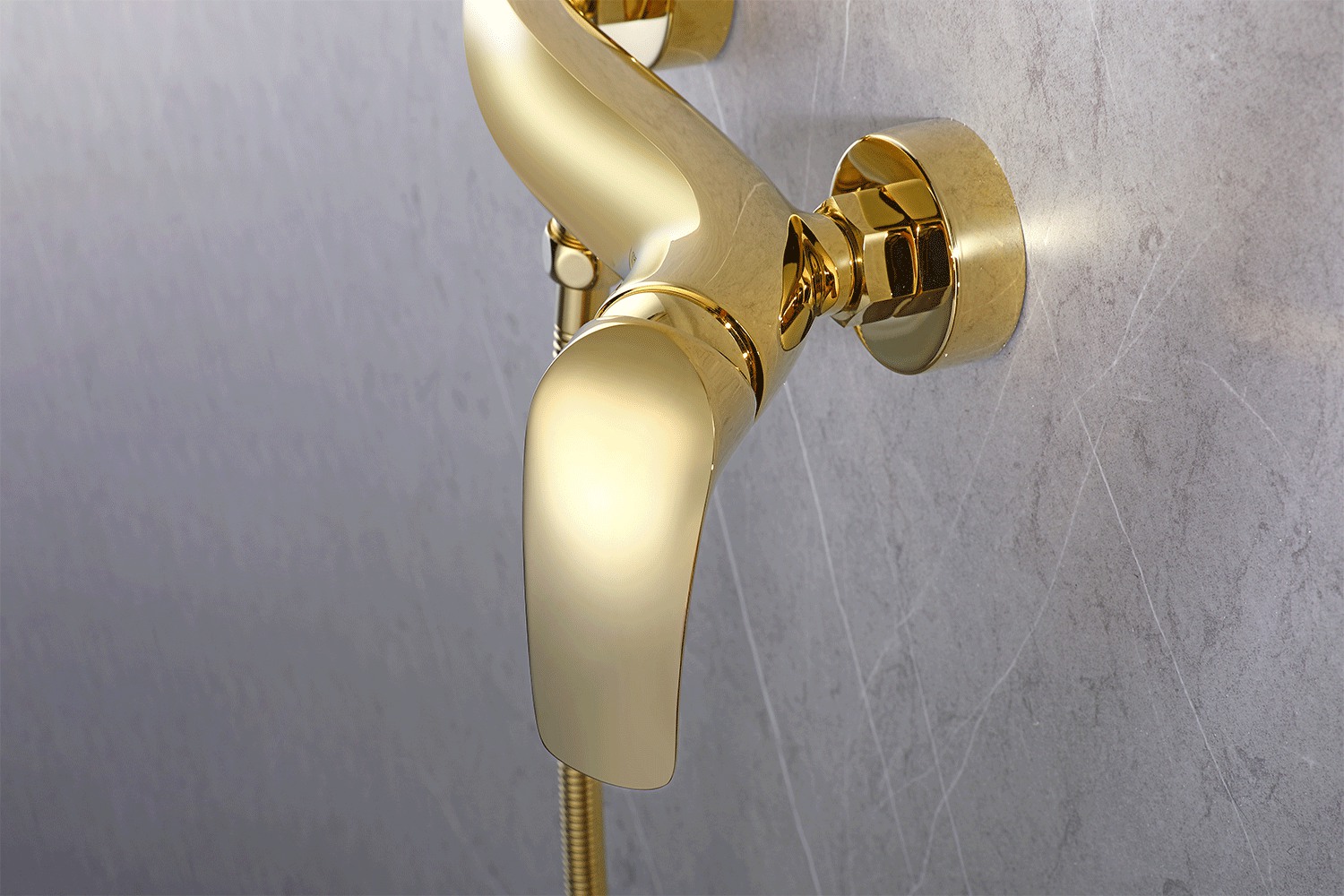 Golden Penguin Shower Concealed Mixer