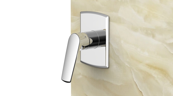 Modern Wall Mounted Concealed Shower Mixer
