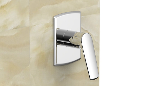 Modern Wall Mounted Concealed Shower Mixer