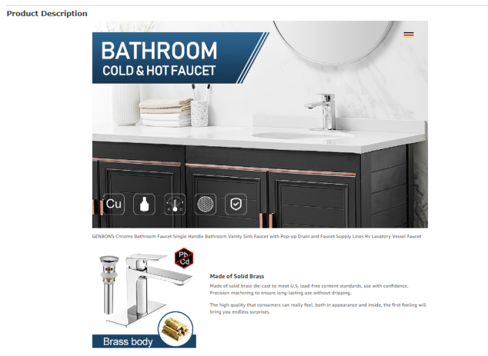 Modern Bathroom Faucet